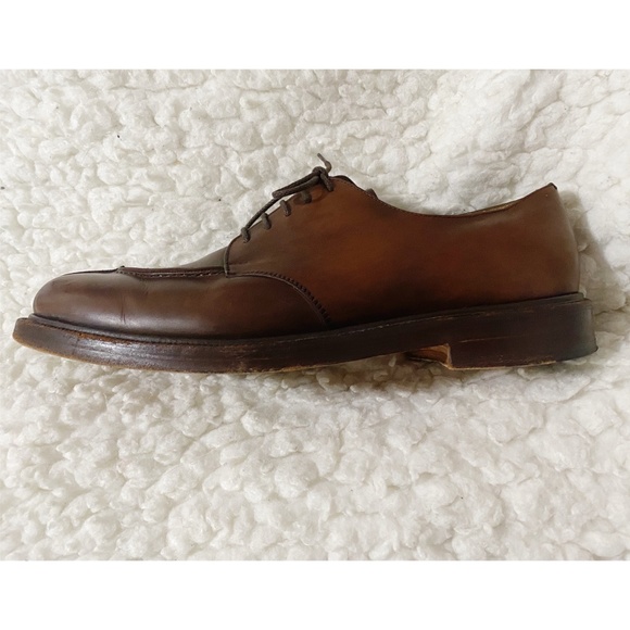 SOLD Men's Church's brown lace up dirby shoes - Picture 3 of 8